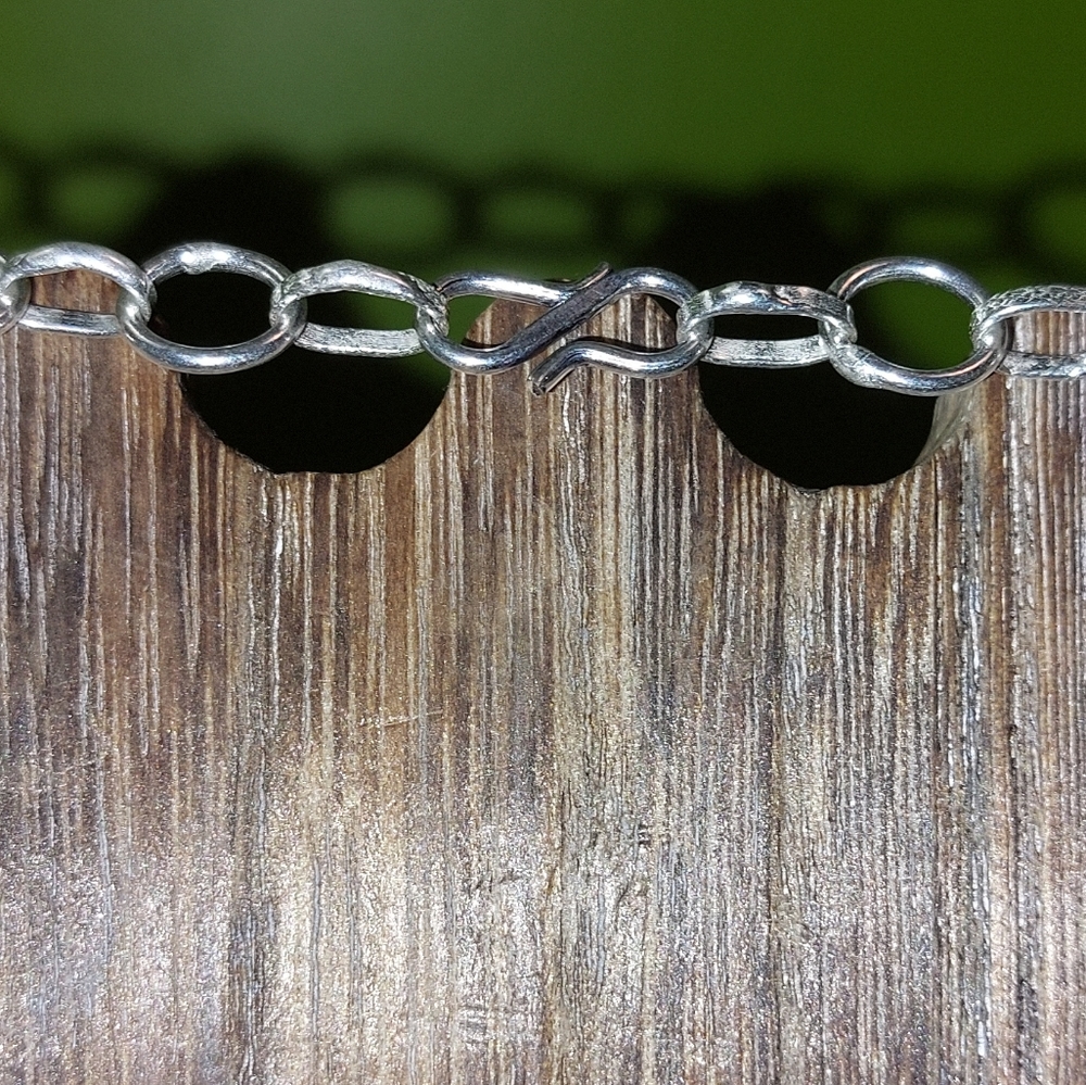 Black Rutile Quartz and White Topaz Statement Necklace - Picture 2 of 5